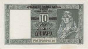 10 Dinara 1941 ro.600